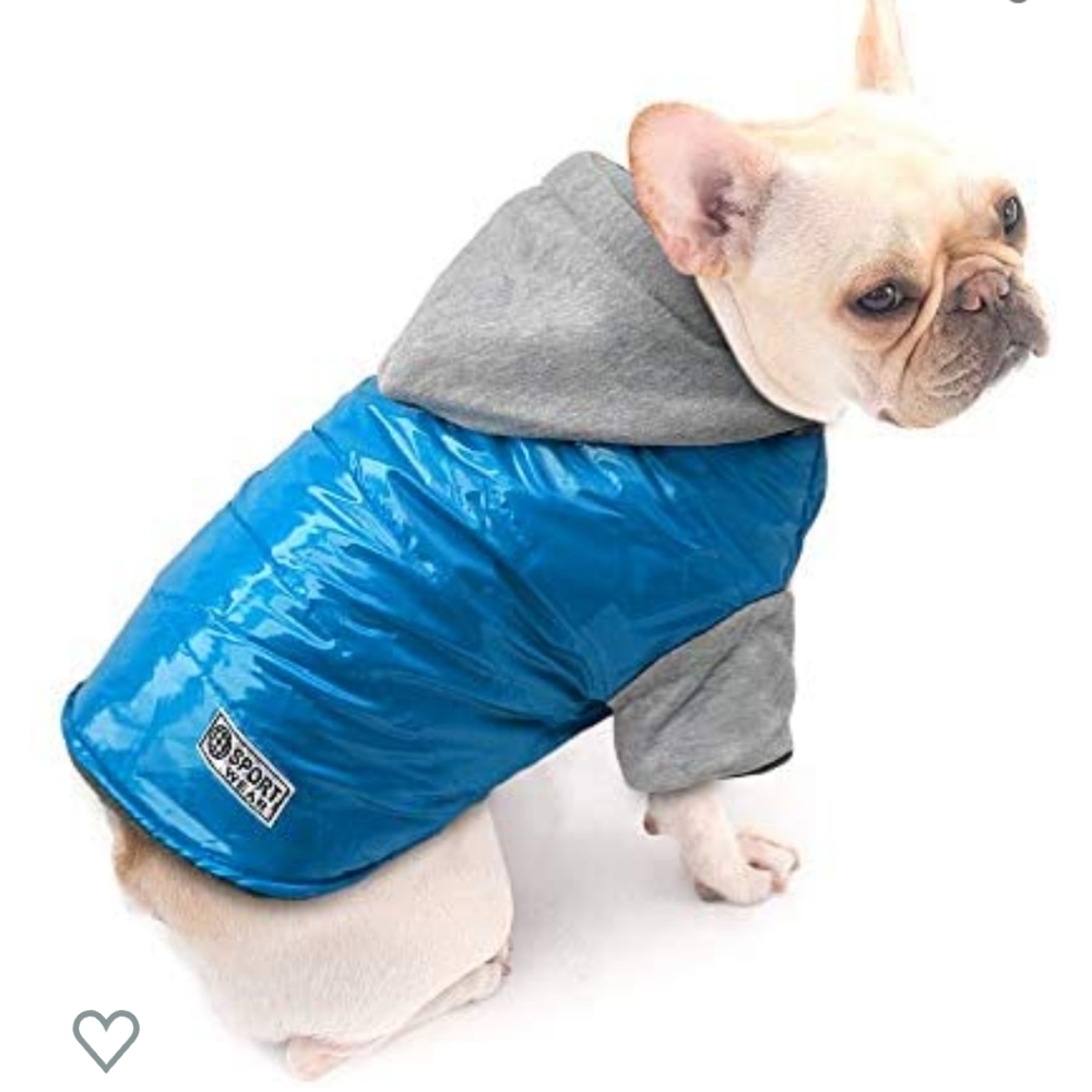 Hooded dog jacket
